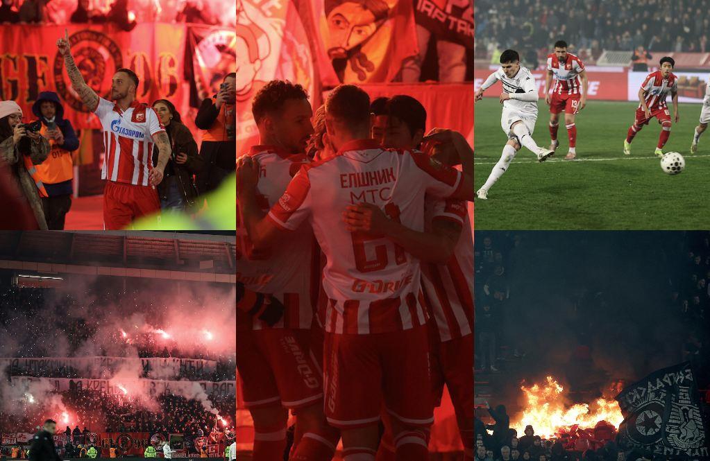 ZVEZDA SMASHES PARTIZAN IN THE 178TH ETERNAL DERBY: The red-and-whites are marching towards a new title, Katai, Kostov, and Arnautović lit up Marakana!