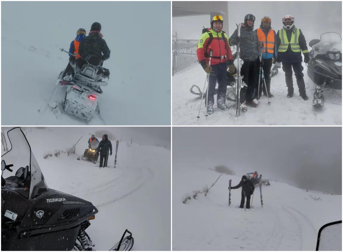 IZGUBILA SE DVA SKIJAŠA NA STAROJ PLANINI MUP i Gorska služba ih locirali za samo 20 minuta, usledila evakuacija (FOTO) Kép