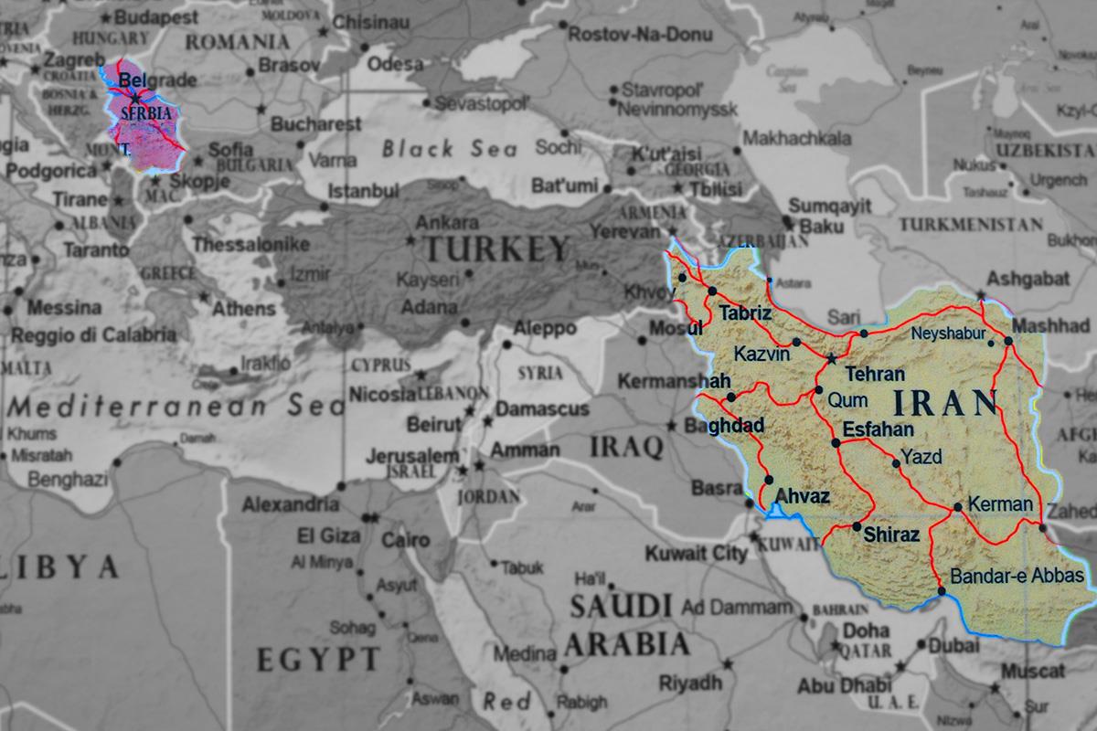 Cover image for Serbia is closer to Iran by air than we thought! We were friends during Tito's time, and then they sent fighters to help the terrorist KLA