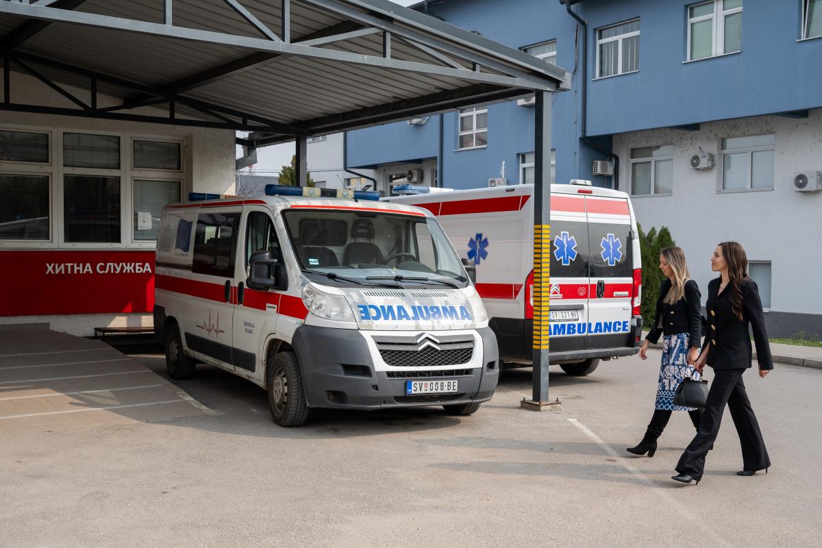 Mozzart Foundation's Health Caravan Starts from Svilajnac: Portable Ultrasound Donated to Emergency Service