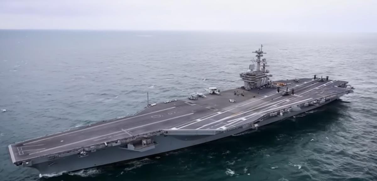US SENDS THIRD AIRCRAFT CARRIER TO IRAN: The super-ship is expected to compensate for the large number of destroyed US bases in the Middle East (VIDEO)