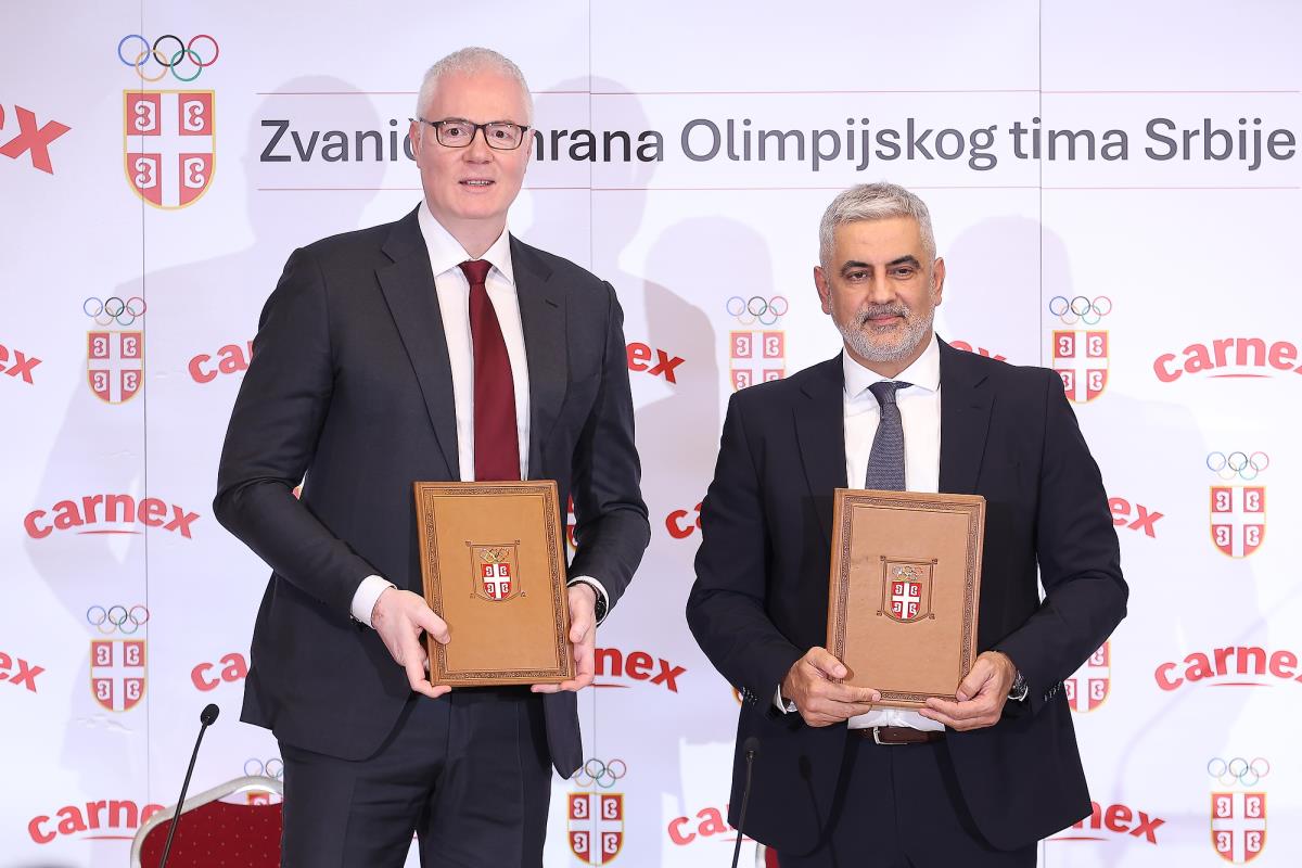 CARNEX ZVANIČNA HRANA OLIMPIJSKOG TIMA SRBIJE U OLIMPIJSKOM CIKLUSU LOS ANĐELES 2028 Kép