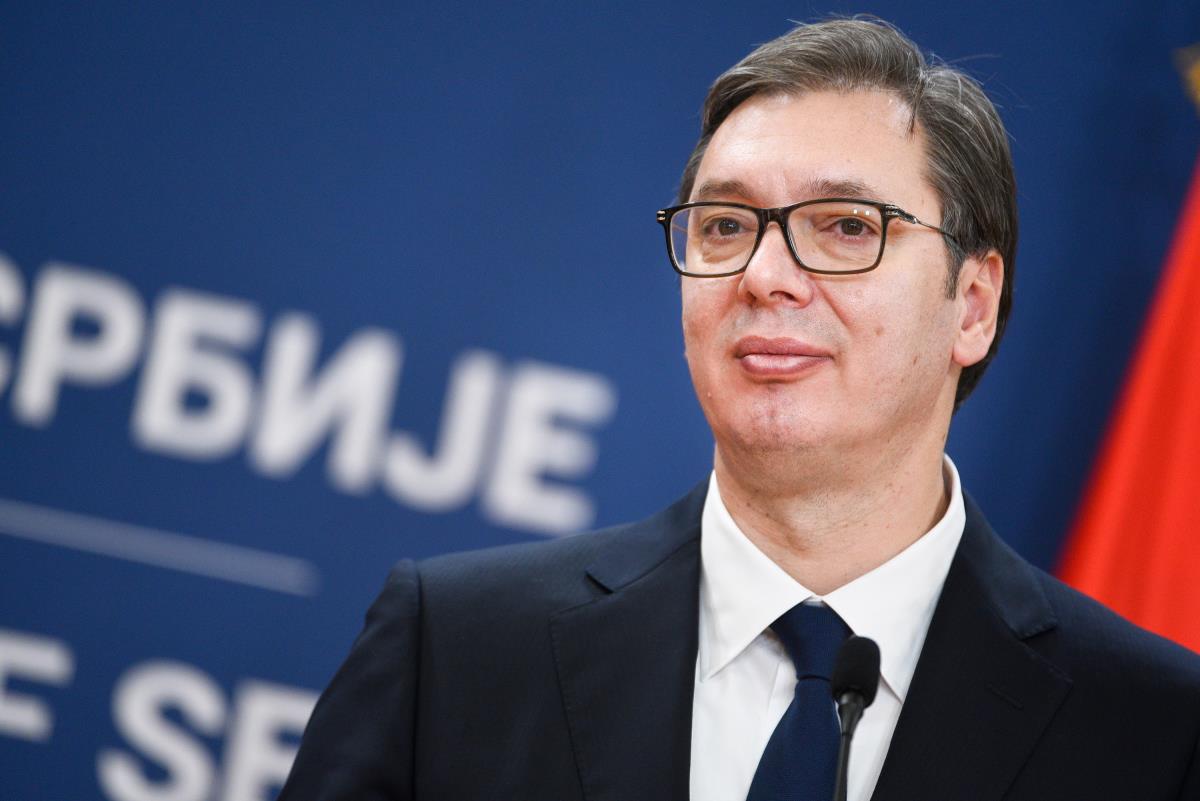 Cover image for "LET'S PRESERVE THE FAMILY, TALK AGAIN AND UNITE" Vucic on the Importance of Unity: We Need It, We Need That Kind of Relationship! SERBIA