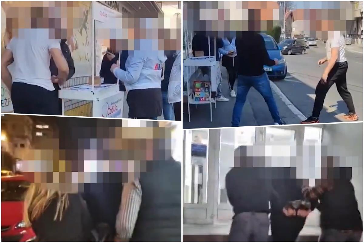 BLOCKER INSULTED AND THREATENED SNS ACTIVISTS, SPAT ON A WOMAN, THEN ATTACKED A YOUNG MAN! Admitted to having 10 years of prison and fled - quickly arrested, detained VIDEO
