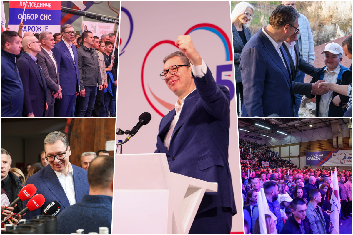 A YEAR AGO THEY TRIED TO DELIVER A FINAL BLOW TO SERBIA! Vučić in Bajina Bašta: At these elections, you decide which path Serbia is taking! RESPONSIBILITY AND SERIOUSNESS