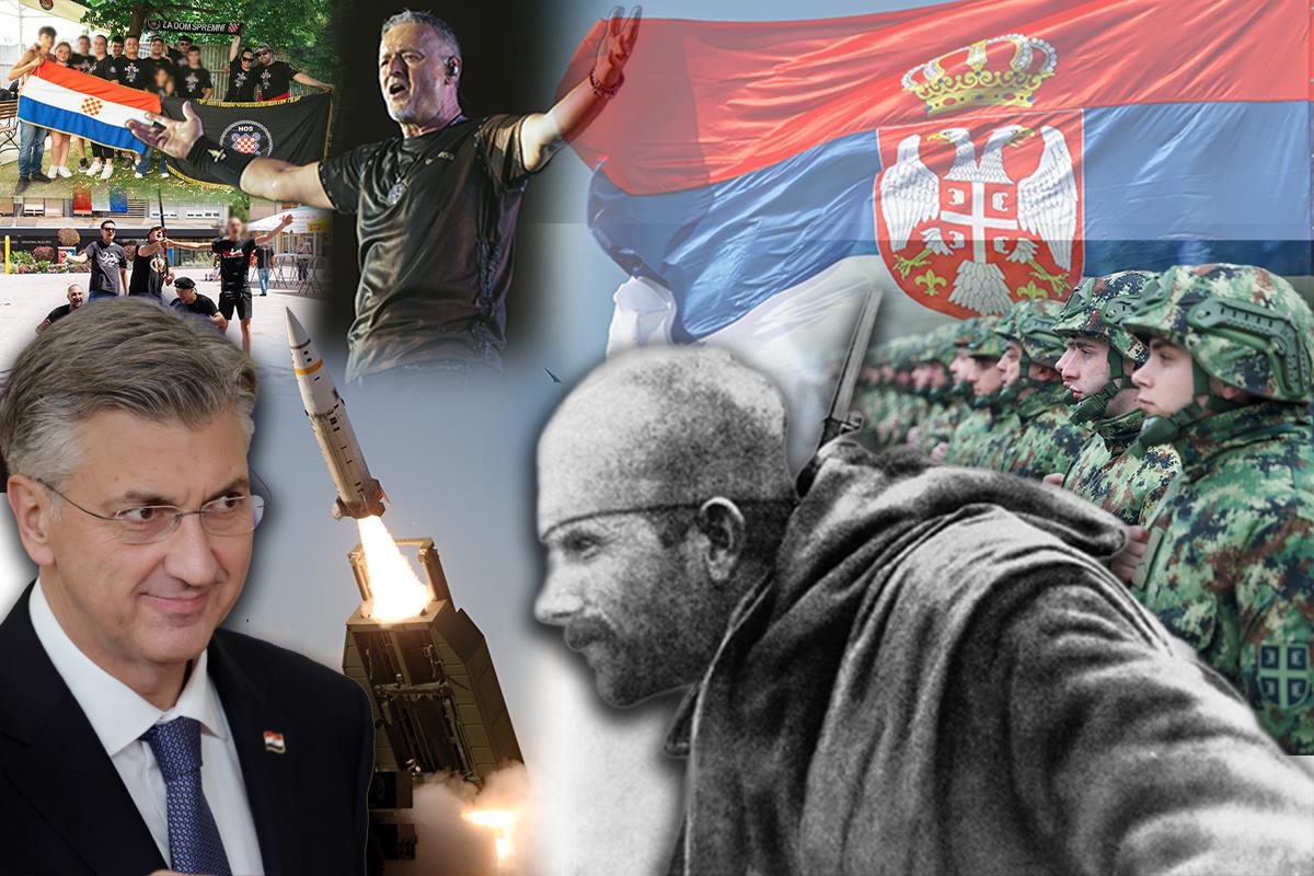 CROATIAN CHAUVINISTIC FARCE AGAINST INVINCIBLE SERBIAN HISTORY: We are always on the right side of freedom, they are always 'Ready for the Homeland'!