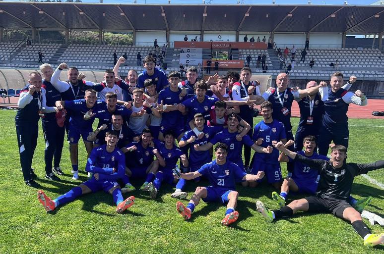 SRBIJA - PORTUGAL: Cvetković pogodio prečku, Draškić blista na golu!