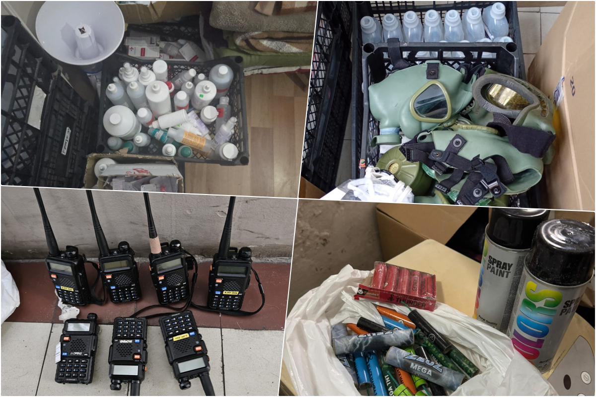 UNPRECEDENTED SCANDAL! Where did cannon firecrackers, guerrilla equipment, and gas masks come from in the Rectorate building?