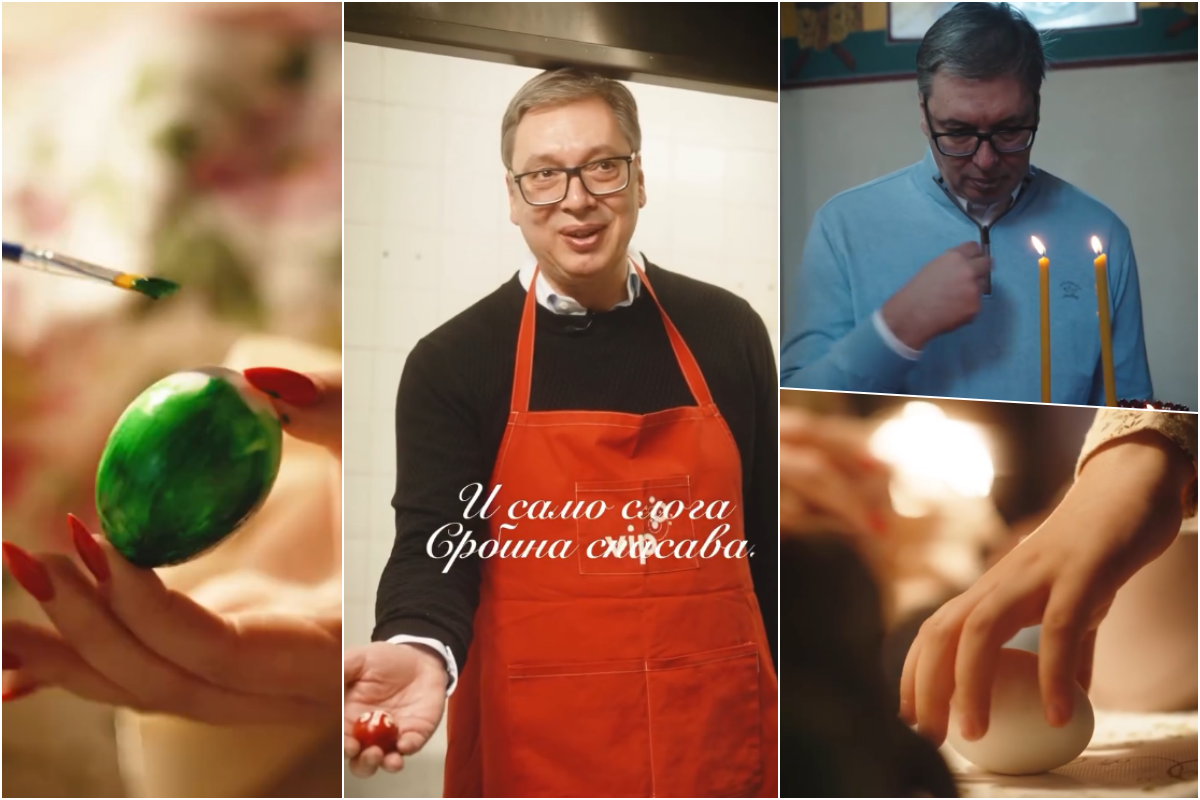 "IN FAMILY IS OUR STRENGTH, AND SERBIA IS OUR FAMILY" President Vučić sent a strong message to citizens on Good Friday (VIDEO)