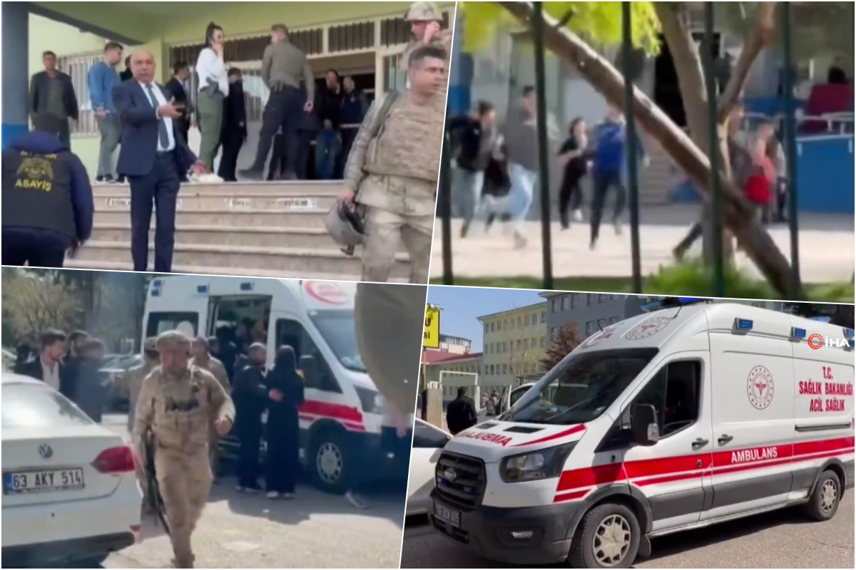 SCHOOL SHOOTING IN TURKEY, AT LEAST 13 PEOPLE INJURED! Man with a shotgun opened fire, students flee in panic: Horror footage (VIDEO)