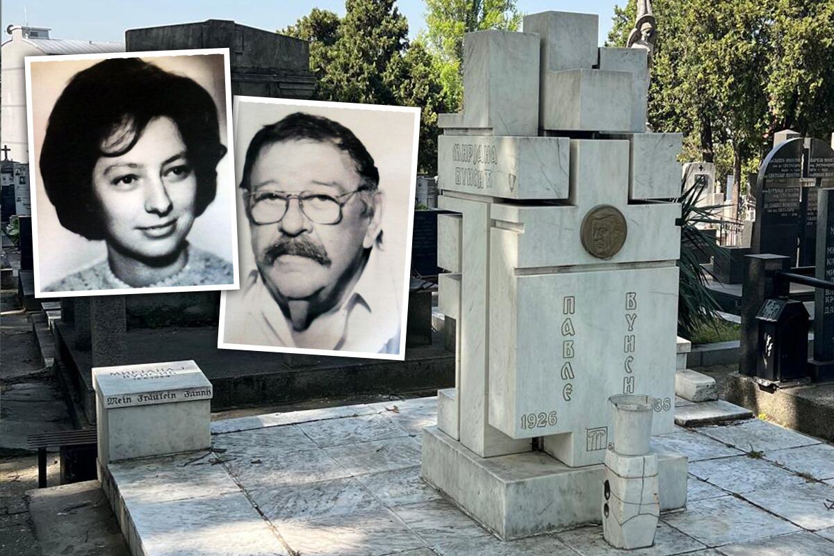 The wife of Pavle Vuisić has also passed away, and there was almost no one at the last farewell: The family grave of the legendary actor is neglected, weeds are growing from the pots.