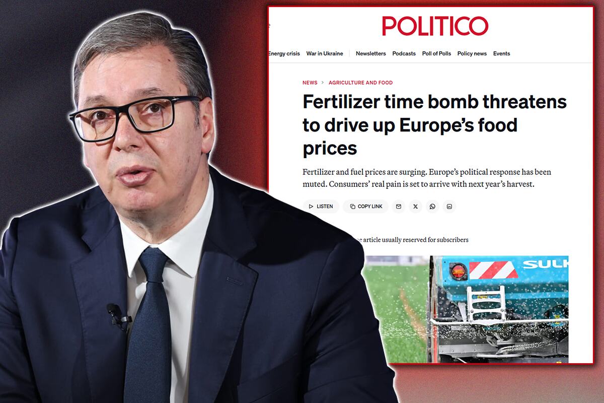 POLITIKO CONFIRMS VUČIĆ'S WARNINGS ABOUT GLOBAL CRISIS: Analysts for Kurir: It's not the first time the Serbian president has pointed out danger before other world leaders!