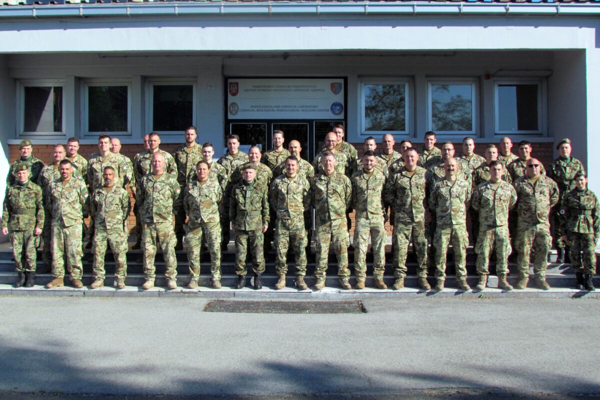 Serbian Army's ABC Defense Center Continues International Cooperation: Hungarian Soldiers Improved Protection Procedures in Contaminated Environments