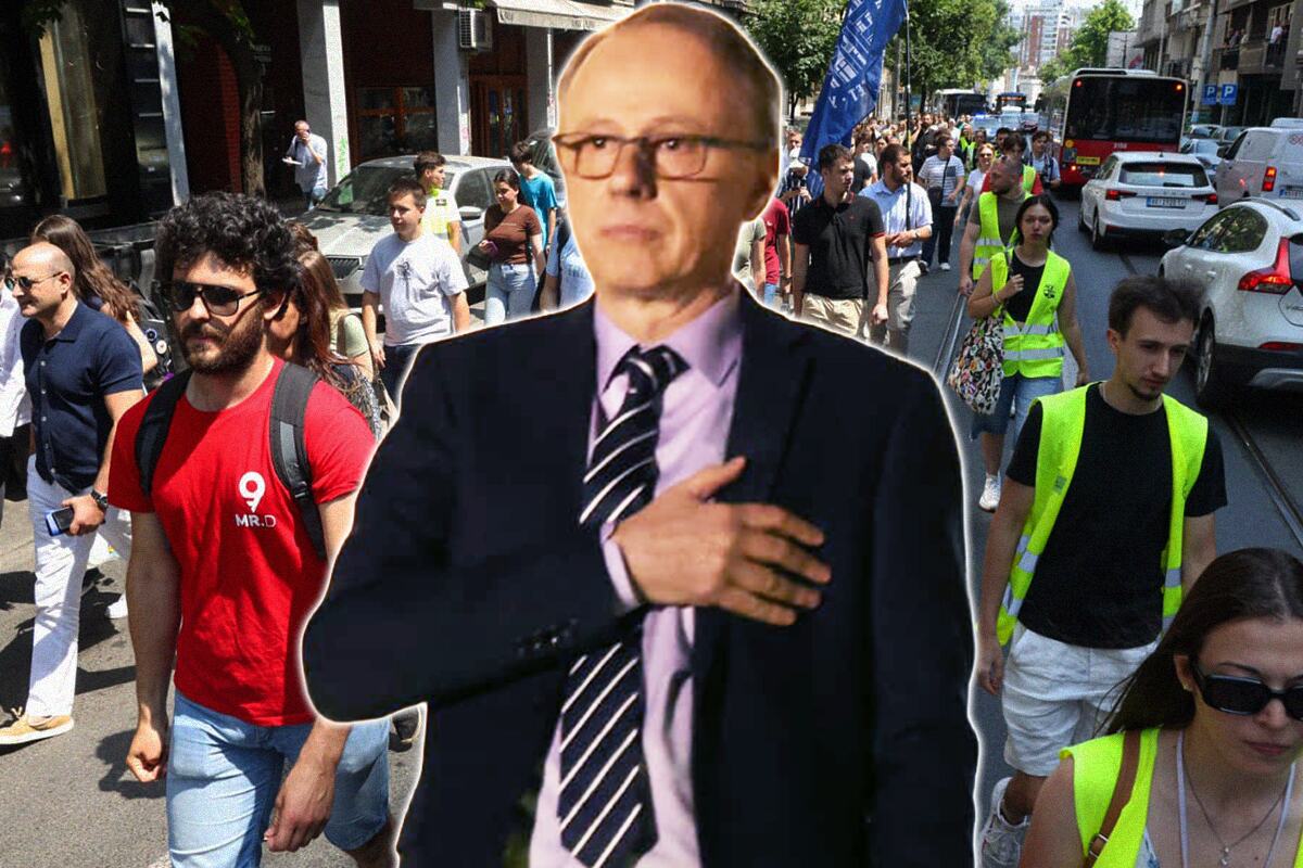 RISE AND FALL OF THE "LEADER"! STUDENT BLOCKADERS PUT ĐOKIĆ BACK ON THE BENCH AS SOON AS HE BECAME TOO VISIBLE: HE THOUGHT HE COULD CONTROL THE PLENUM