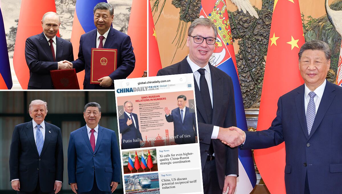 TRUMP, PUTIN, VUČIĆ: China's most important English-language portal clearly showed who is important to Beijing!