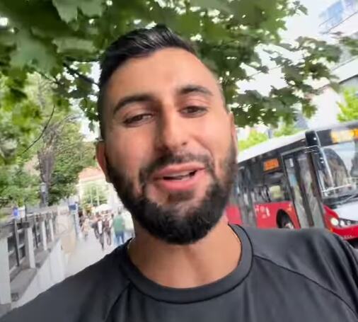 American walked through Belgrade and was shocked: "I warned you, Serbs here..." (video)
