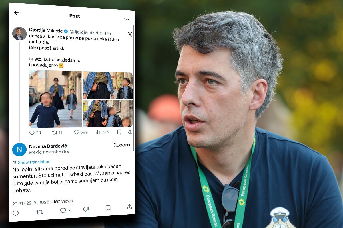 БЛОКАТОРУ ПРОТИВНА СЕРБСКИЙ ПАСПОРТ! Микетич высмеивал родную страну, а затем получил ответ, который запомнит надолго: «Идите туда, где вам лучше, только сомневаюсь, что вы кому-то нужны»