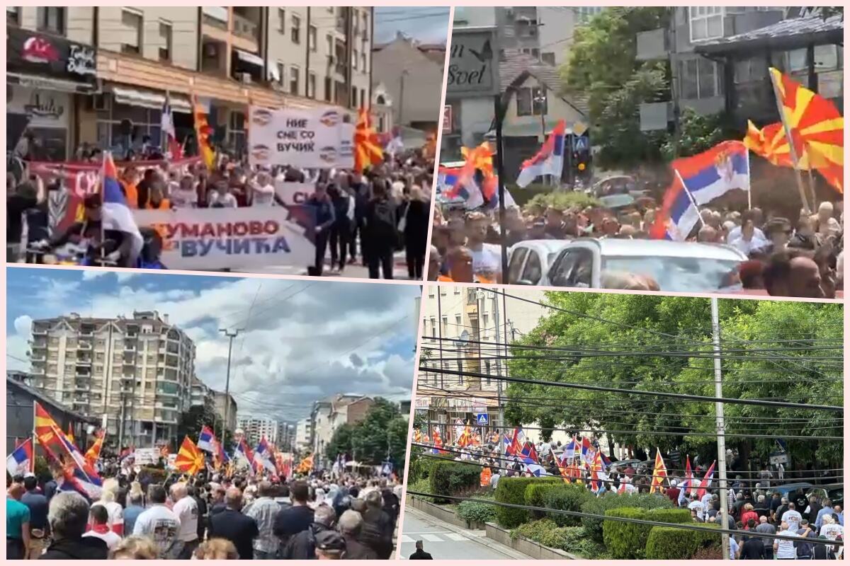ВСТАЛИ, ЧТОБЫ ПРИВЕТСТВОВАТЬ ПОЛИТИКУ СТАБИЛЬНОСТИ! Народ массово на улицах, более 2000 человек в Куманово послали мощное послание Вучичу: СЕРБИЯ ПОБЕЖДАЕТ! (ВИДЕО)
