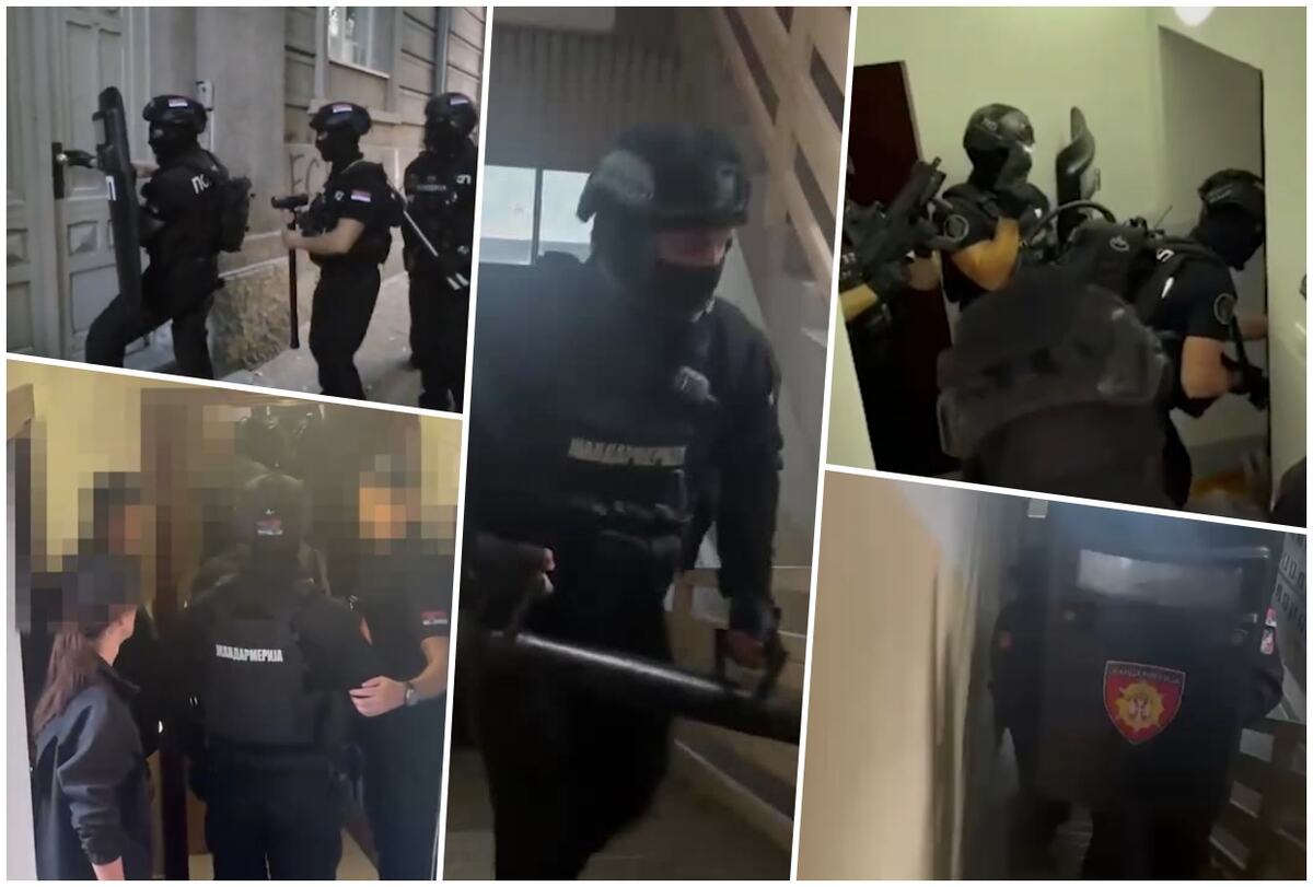 КАК БЫЛА ПОЙМАНА ЧЕТВЕРКА, ШТАМПОВАВШАЯ ФАЛЬШИВЫЕ ДИПЛОМЫ: Посмотрите на действия УКП при задержании подозреваемых в Белграде и Нови-Пазаре (ВИДЕО)