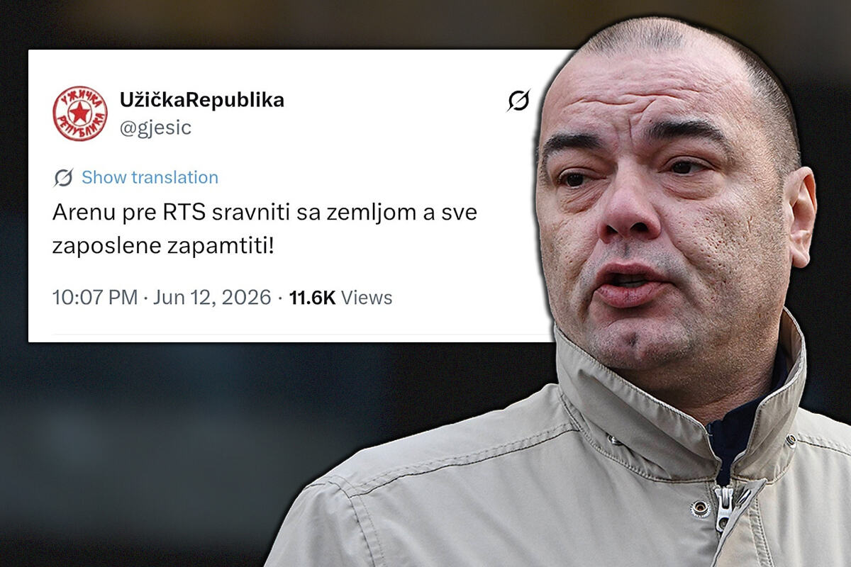 Ješić besan jer komentator nije navijao za BiH, hoće da ruši TV stanicu i kažnjava novinare koji mu nisu po volji
