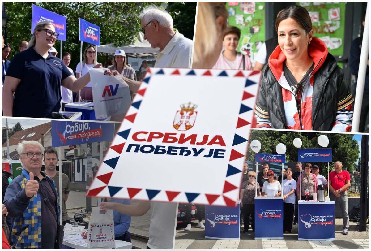 ВЕЛИЧЕСТВЕННЫЕ КАРТИНЫ ПО ВСЕМУ БЕЛГРАДУ! Граждане показали, что выбирают мир и стабильность и поддерживают политику, которая строит дороги и открывает новые рабочие места! (ФОТО)