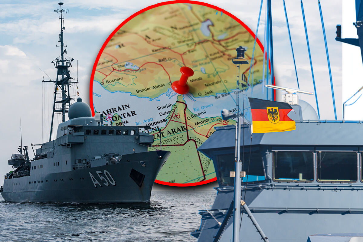BRODOVI BUNDESVERA KRENULI KA ORMUSKOM MOREUZU! "Fulda" i "Mozel“ prošli su kroz Suecki kanal, nemački vojnici se spremaju za OPASNU MISIJU (FOTO)