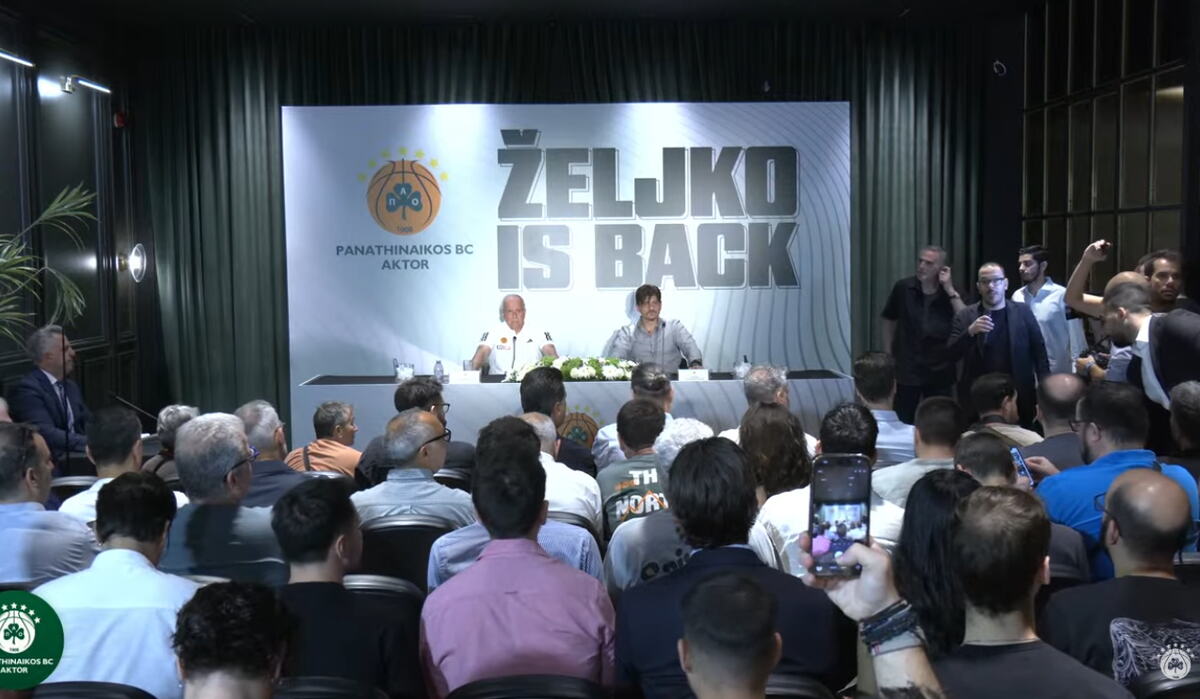 Željko Obradović održao spektakularnu konferenciju po povratku u Panatinaikos!