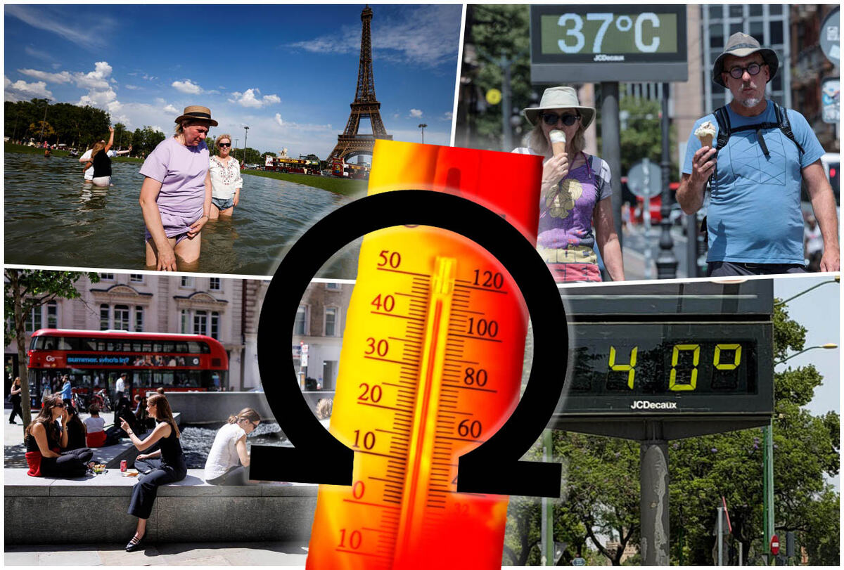 Picture Raste Toplotni talas u Evropi: Temperature prelaze 40 stepeni, raste broj ...