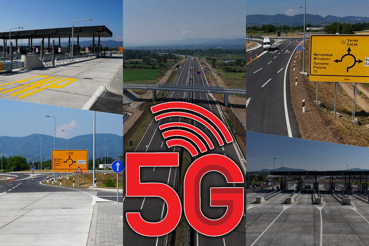 Как работает 5G автодорога: Сербия получила первую такую трассу, вот как она работает во время движения и как асфальт сообщает вашему автомобилю об опасности