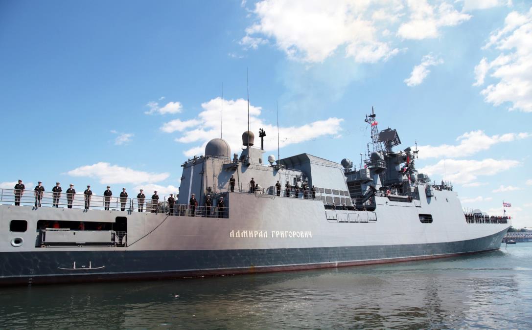RUSI NIŠANILI BRITANCE! Moćna ruska fregata koju Ukrajinci nisu uspeli da potope mesecima na tajnoj operaciji između Lamanša i Severnog mora! (FOTO)