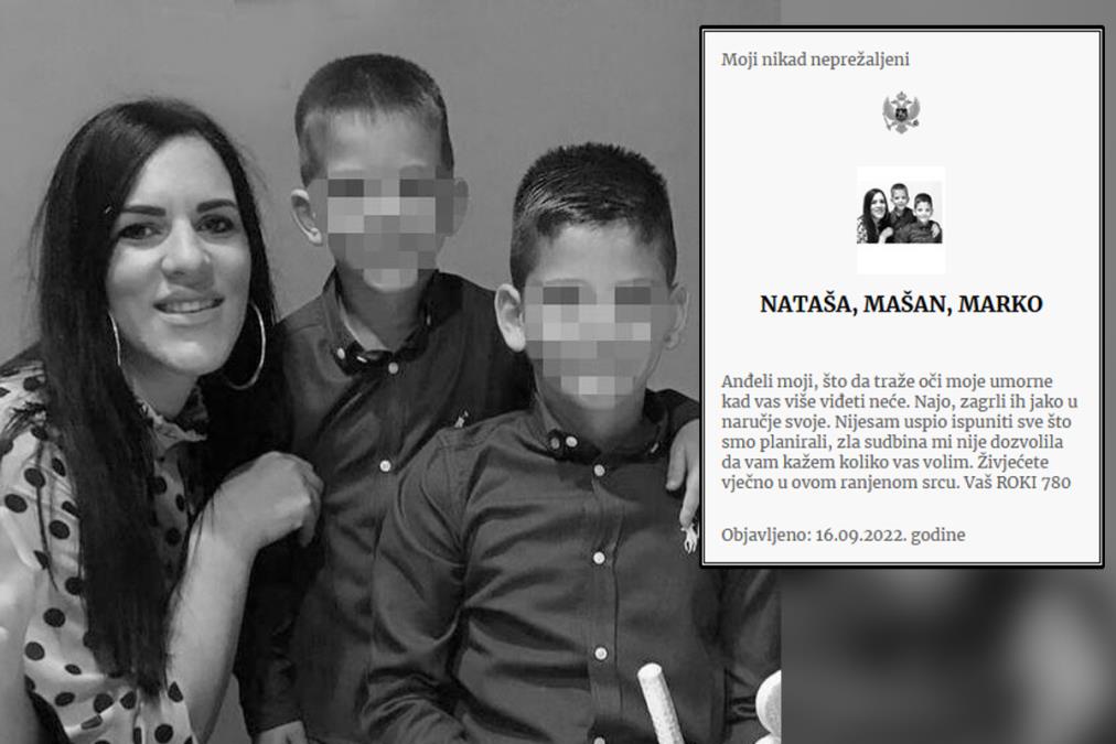 "ČIKA VUČKO NEMOJTE ME UBITI, BRATA STE MI UBILI" Baka mališana ubijenih na Cetinju: "Viknuo je 'nemamo ih više', pomislila sam 'ovaj Miloš je lud'" i prekinula
