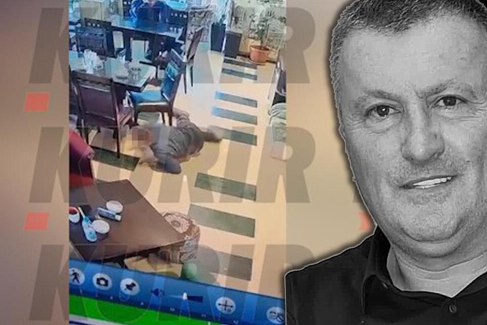 KAMERE SNIMILE UBISTVO RANKA ESKOBARA NA PUMPI: Ulazi u kafić i pada, maskirani ubica utrčava i puca dok gosti traže zaklon ispod stolova (video)