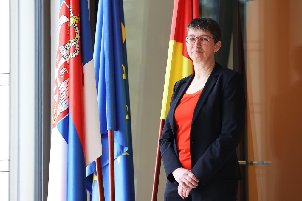 ''SRBIJA IMA OGROMAN POTENCIJAL ZA BRZE EVROINTEGRACIJE''! Ambasadorka Nemačke Anke Konrad: Potrebna veća dinamika