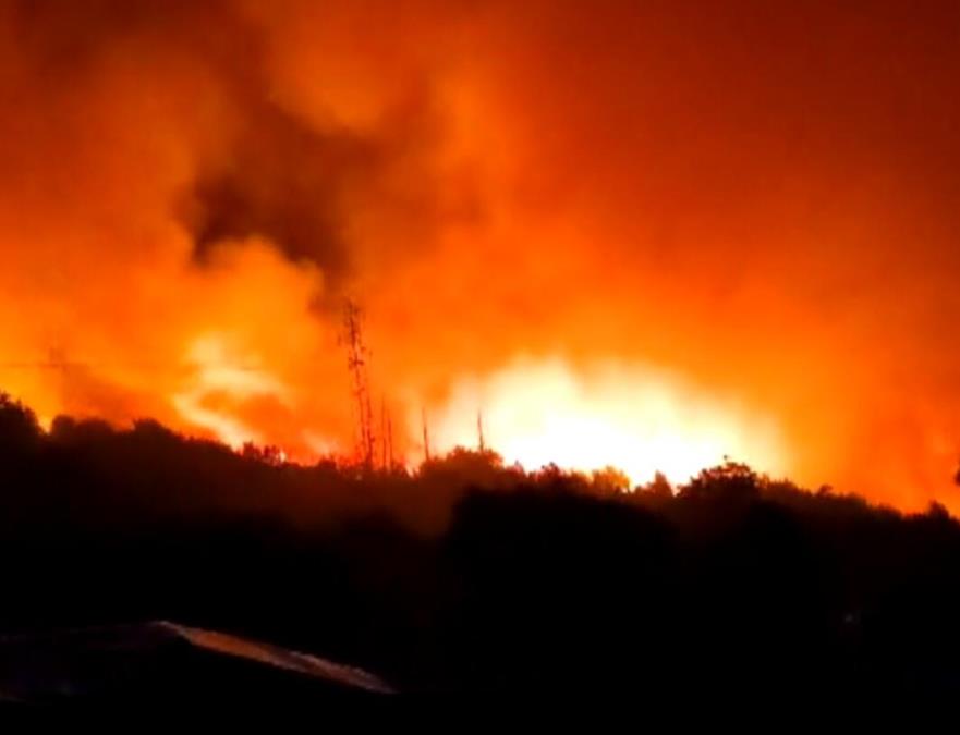 BUKNUO POŽAR U ISTRI, MOŽDA ĆE ZATREBATI KANADER: Vatra se brzo širi zbog bure, već izgorelo 10 hekrata trave i niskog rastinja, preti li opasnost po ljude?