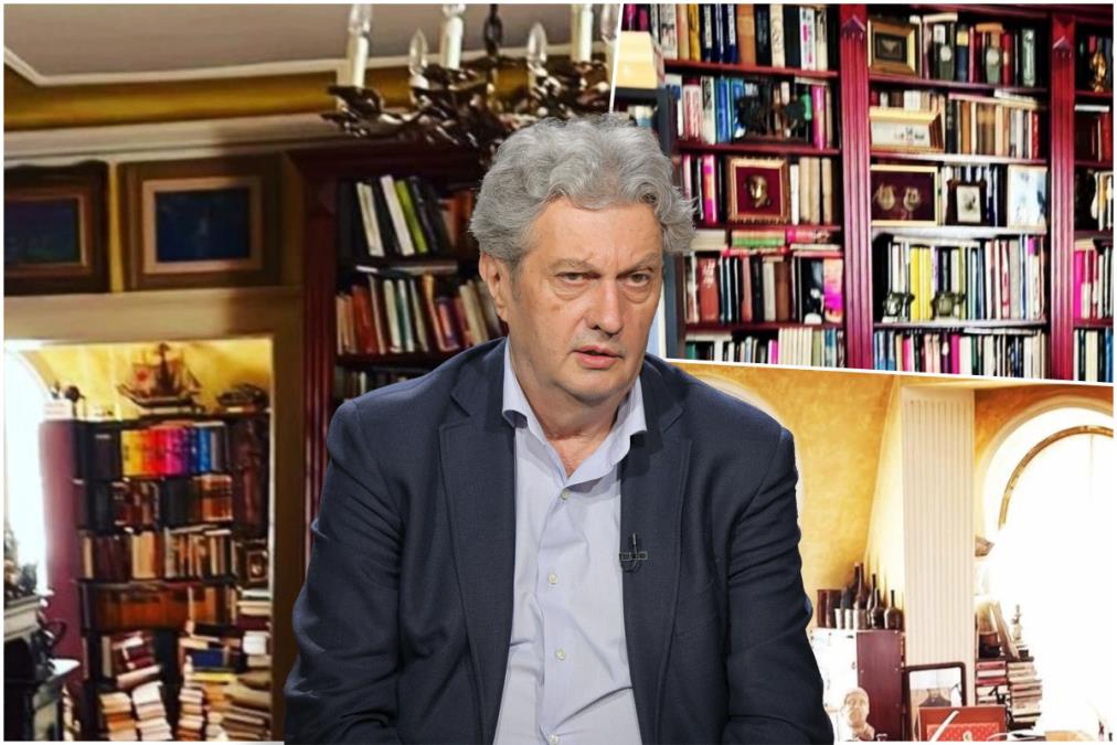 MILOMIR MARIĆ VLASNIK JE NAJBOGATIJE PRIVATNE BIBLIOTEKE Zavirite u porodičnu oazu: Svuda knjige, cveće i stilski nameštaj... (FOTO)