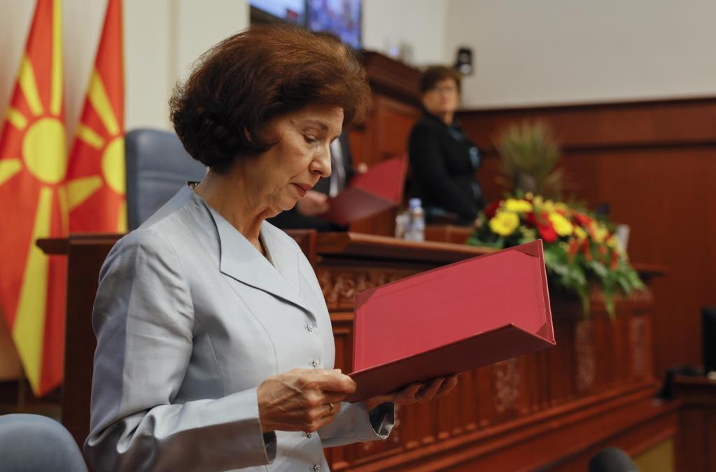 PREDSDNICA SEVERNE MAKEDONIJE U POSETI HRVATSKOJ: Položiće venac na "Spomenik domovini", glavni hrvatski spomenik žrtvama i pobedi u "Domovinskom ratu"