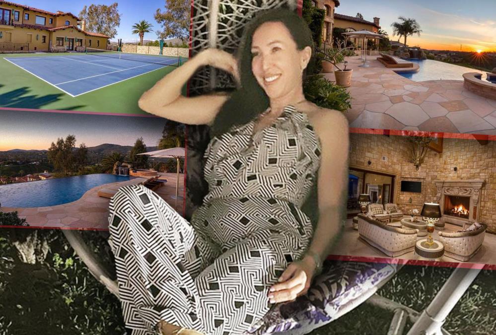 BELI MERMER, POZLAĆENI LUSTERI, KRALJEVSKA SOBA! Zavirite u impozantnu vilu Jelene Janković u San Dijegu od 13,5 MILIONA$ - 11 kupatila, teretana, spa, bioskop 