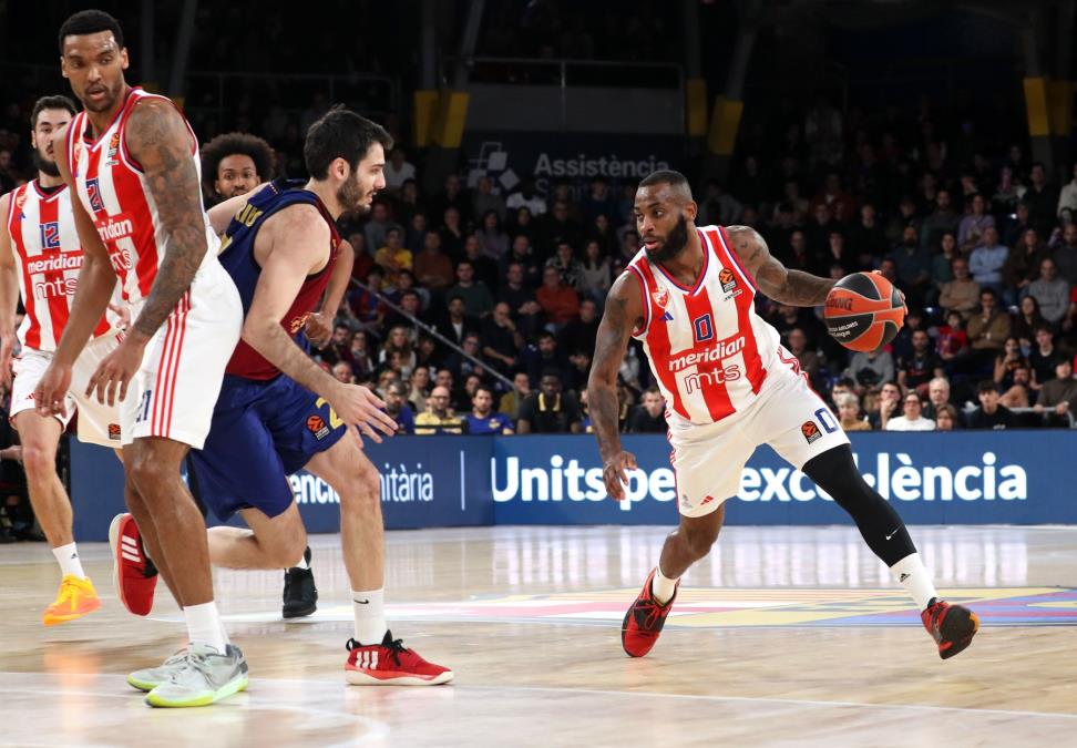 BARSELONA - CRVENA ZVEZDA: Bitka za Top 6 Evrolige