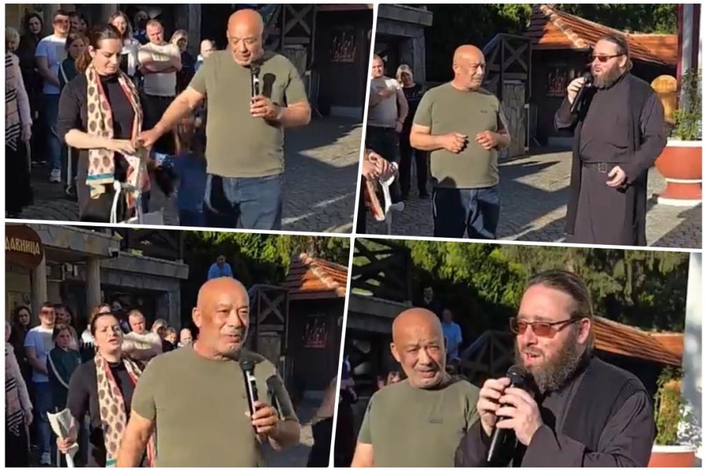 "Poljubio sam kapiju, oblio me znoj i bol je nestao!" Mića u Tumane došao na štakama, pa ih bacio i počeo da trči: Vernici u šoku gledali šta radi! VIDEO