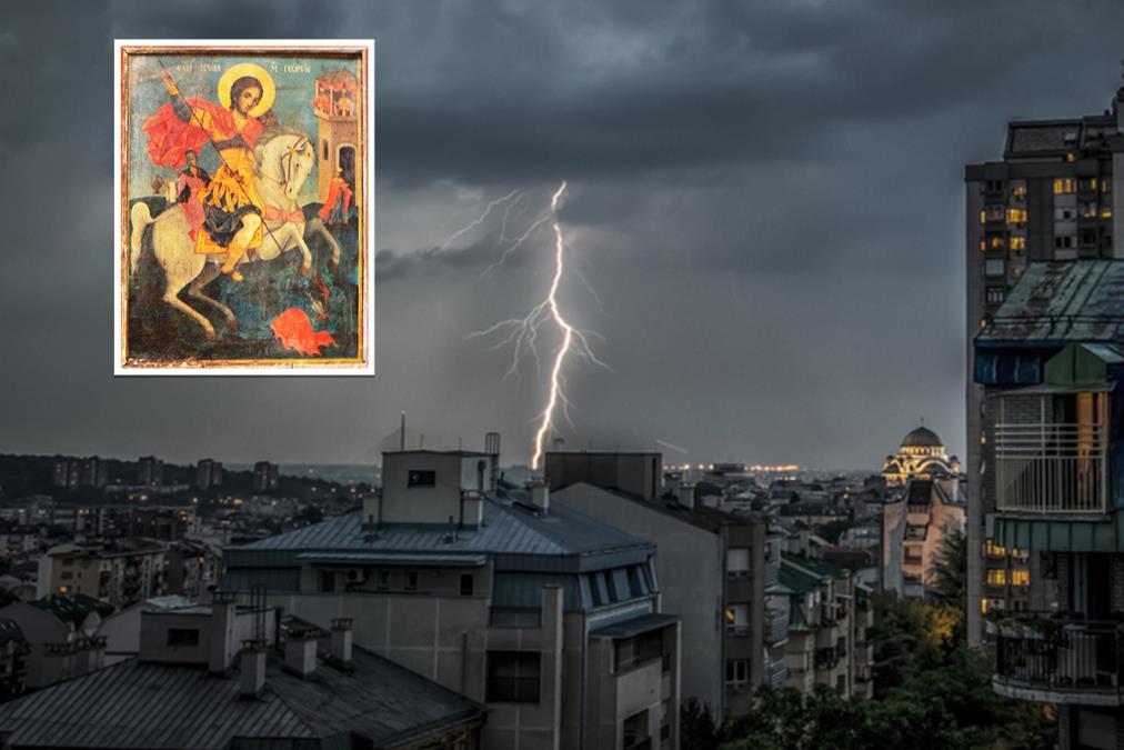 Ako na Đurđevdan pada kiša veruje se da će leto biti... Ova verovanja i običaji se vezuju za krsnu slavu i vremenske prilike