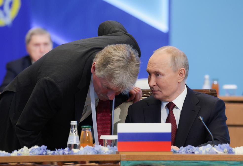 KREMLJ ODBACIO OPTUŽBE LITVANIJE DA RUSIJA PLANIRA NAPADE NA INSTRASTRUKTURU Putinov portparol Peskov tvrdi da je to ispiranje mozga stanovništvu