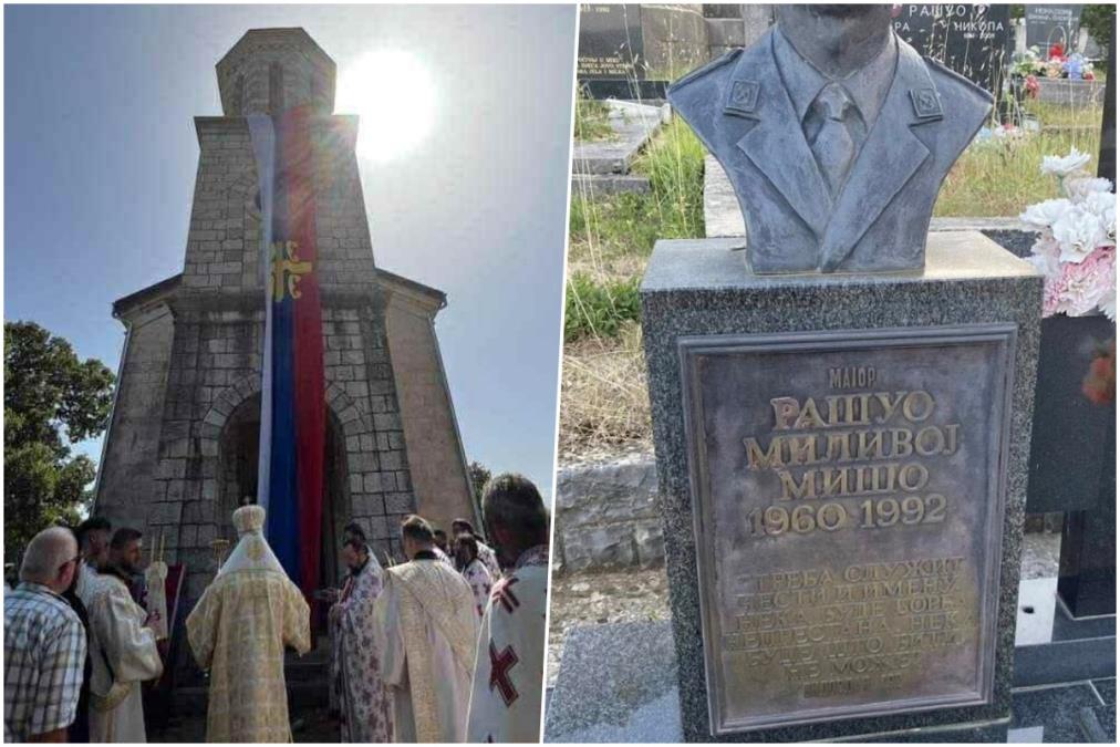 NOVI SKANDAL U HRVATSKOJ! Mržnja prema Srbima do koske! Ruše spomenike srpskim HEROJIMA, a na pravoslavnoj crkvi bi da okače hrvatsku zastavu! (FOTO)