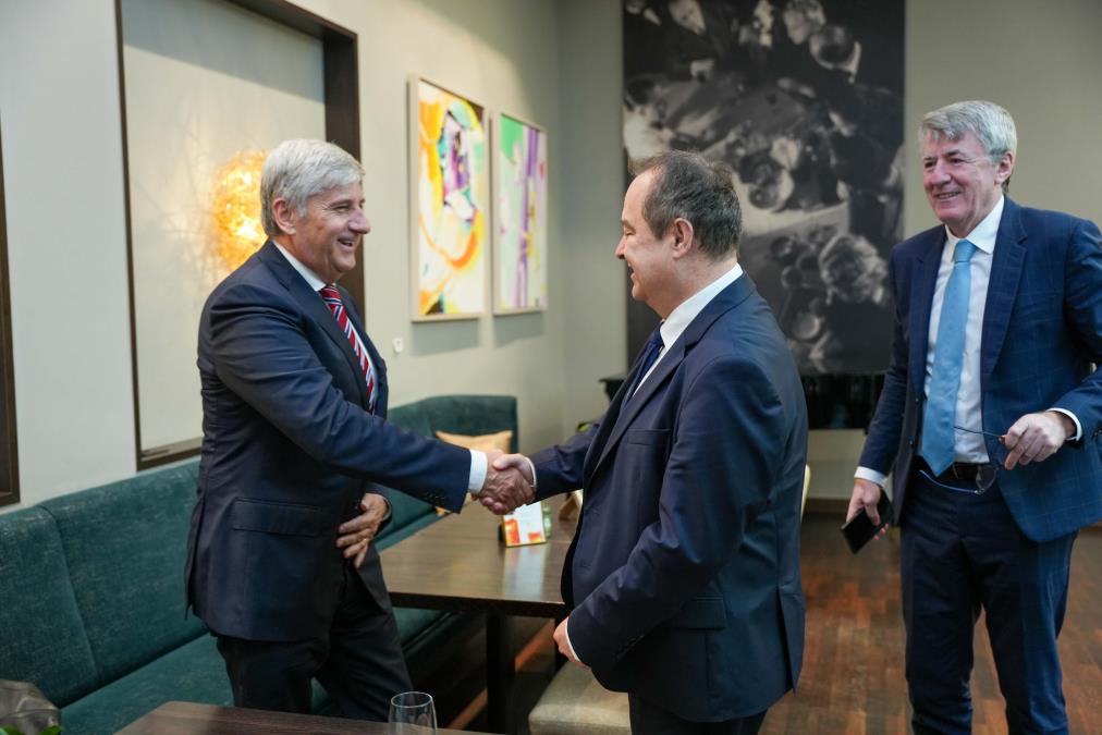 DAČIĆ U BEČU SA MIHAELOM ŠPINDELEGEROM Generalni direktor Međunarodnog centra za razvoj migracione politike pohvalio Srbiju u borbi protiv iregularnih migracija