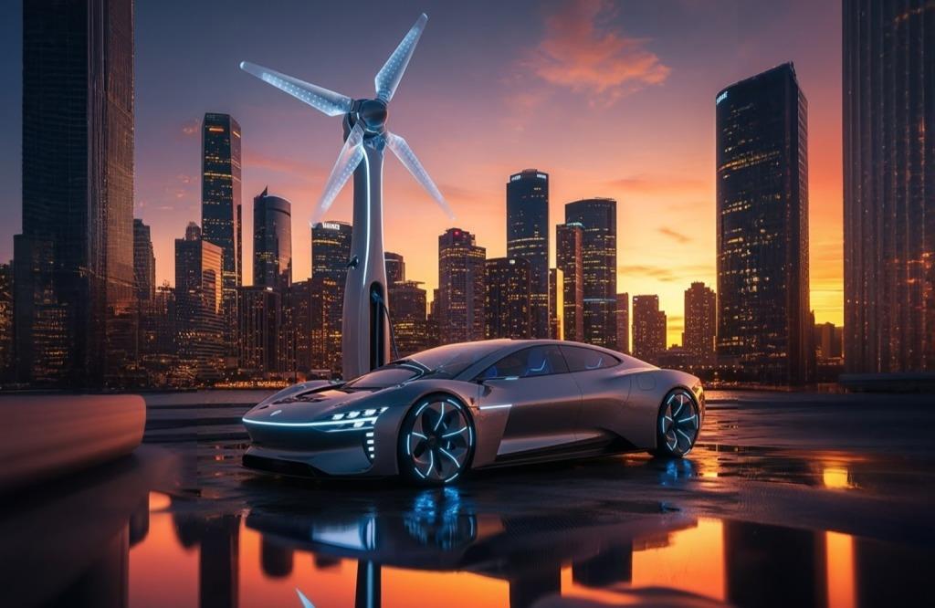 Čudo nauke ili realnost: Automobil koji koristi vetar da se puni