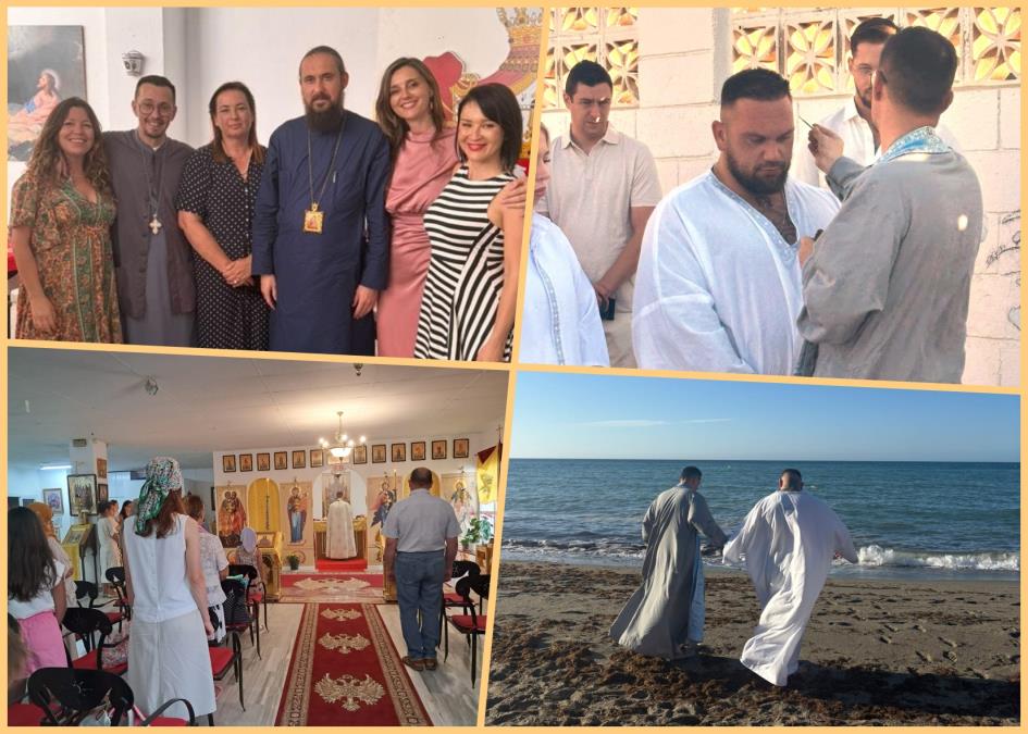 EKSKLUZIVNO! VERA POD PALMAMA I KRSTOM: Sedmoro katolika primilo pravoslavlje u hramu Srpske pravoslavne crkve u Andaluziji (FOTO)