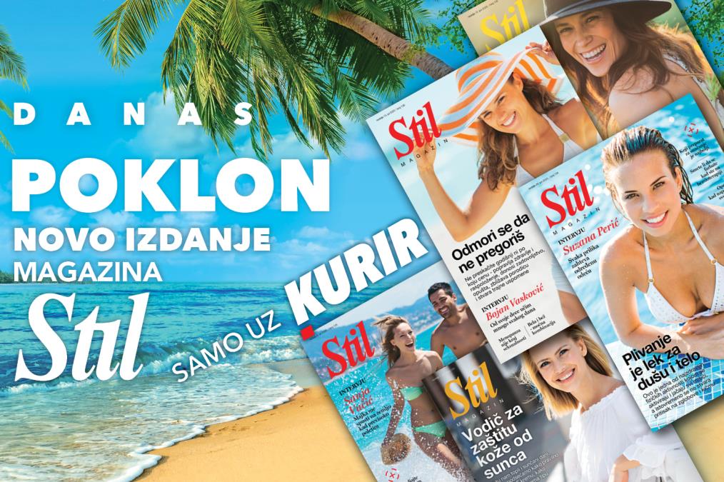 DANAS NE PROPUSTITE NOVO IZDANJE PORODIČNOG MAGAZINA STIL!