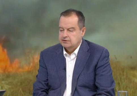 Dačić: Srbija zaradi obsežnih požarov v državi ne more pomagati drugim državam