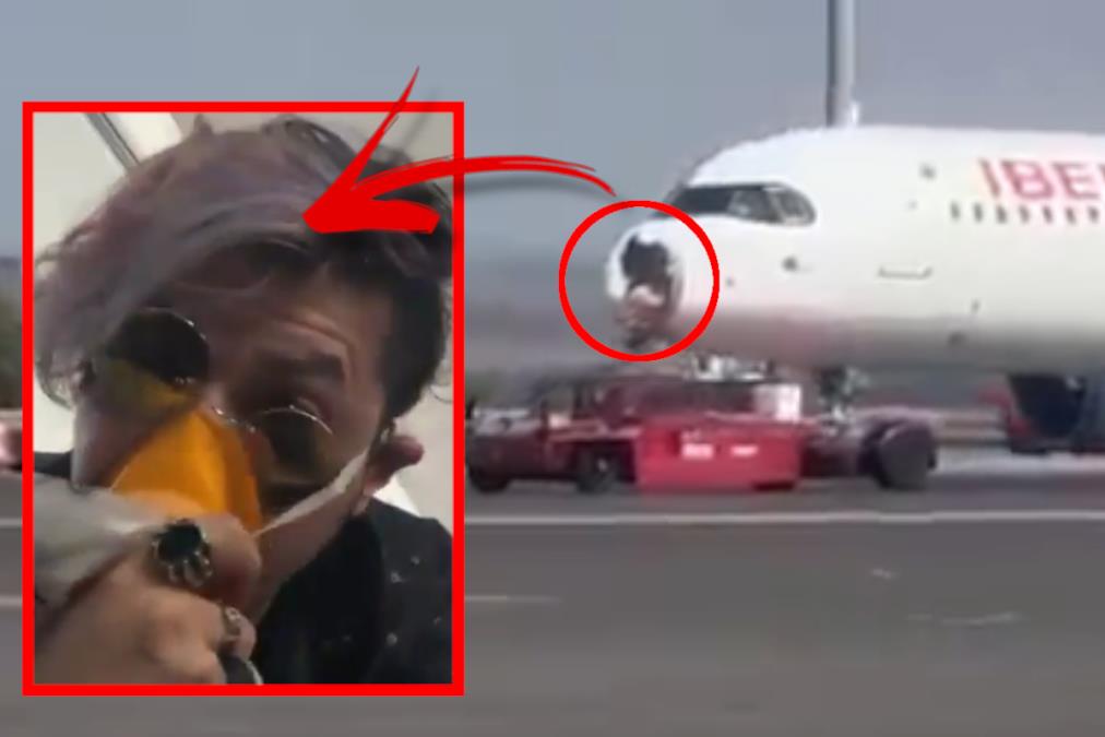 DRAMA U VAZDUHU, AVIONU ODVALJEN CEO NOS! Putnici se u panici hvatali za maske, stižu ŠOK SNIMCI: "Pogledajte šta se nalazi u mlaznjaku" (VIDEO)