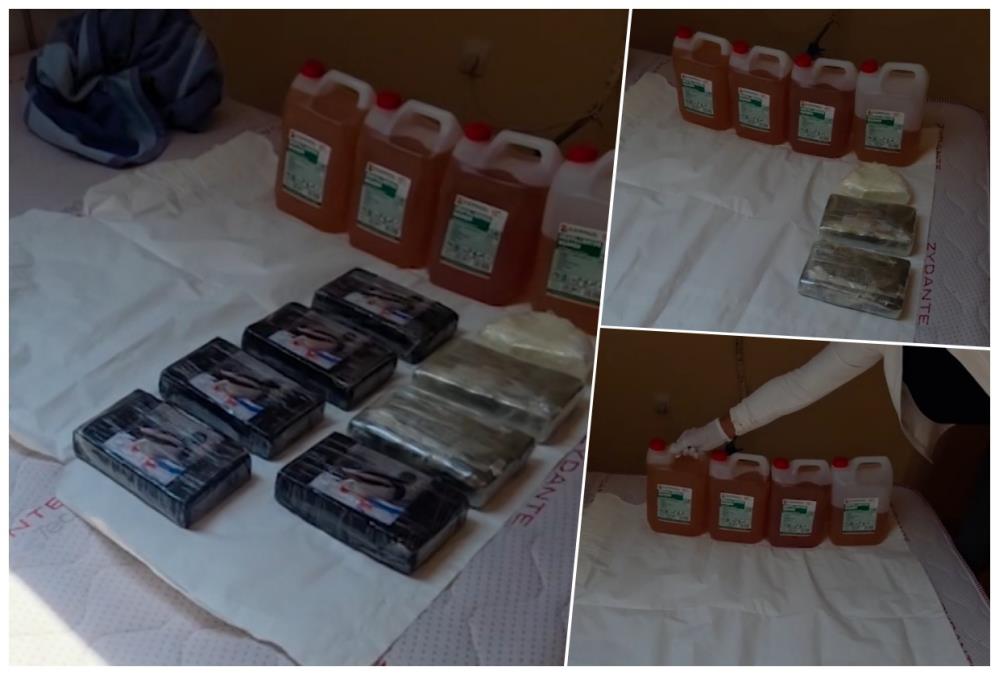 POGLEDAJTE KAKO JE ZAPLENJENA VELIKA KOLIČINA DROGE U JEDNOM STANU U BEOGRADU: Osam kilograma kokaina sa slikom patke i 4 kanistera amfetamina (VIDEO)
