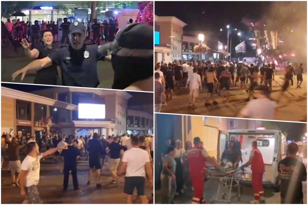 OVAKO JE IZGLEDALO JEZIVO NASILJE BLOKADERA U VRBASU I BAČKOJ PALANCI: Napadali topovskim udarima, bakljama i ciglama, povređene desetine ljudi (VIDEO)